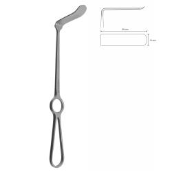 Hak typu LANGENBECK, dł. 220 mm, część robocza 14×56 mm, odgięty w górę