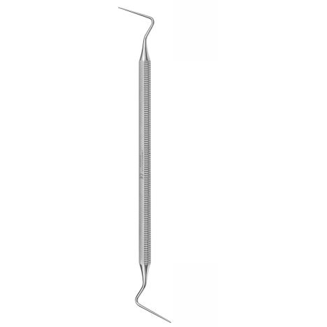 Zgłębnik endodontyczny, podwójnie zakończony, sześciokątny uchwyt