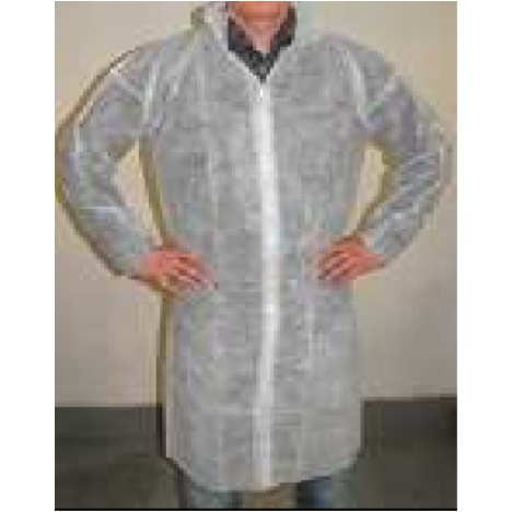 FARTUCH POLIPROPYLENOWY LABORATORYJNY POLIPROPYLENOWY L