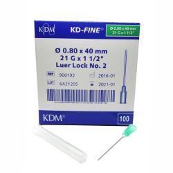 Igły iniekcyjne KD - Fine j.u. 0,8 x 40 mm - 100 szt.