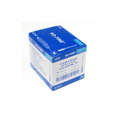 Igły iniekcyjne KD -  Fine j.u. 0,6 x 40 mm - 100 szt.