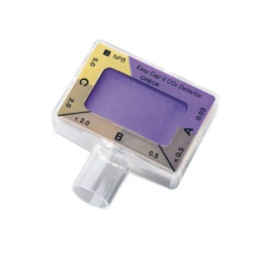 Detektor CO2 - jednorazowy wskaźnik dwutlenku węgla w powietrzu wydychanym