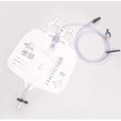 Worek do zbiórki moczu 2L, 14-dniowy, dren 120cm - sterylny, op. 1 szt 