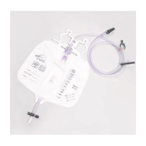 Worek do zbiórki moczu 2L, 14-dniowy, dren 120cm - sterylny, op. 1 szt 