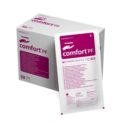 COMFORT Rękawice chirurgiczne PF, rozm. 7.5, op. 1 para 