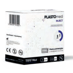 Plaster poiniekcyjny PLASTOmed 5m x 4 cm, op. 250 plastrów 