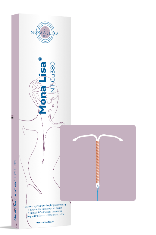 Wkładka wewnątrzmaciczna Mona Lisa NT Cu380  z miedzą NORMAL