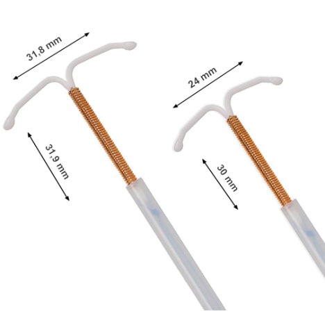 Wkładka wewnątrzmaciczna Mona Lisa NT Cu380  z miedzią MINI