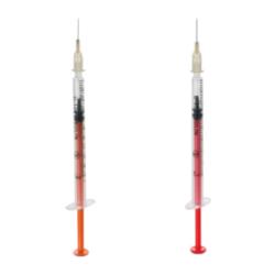 Strzykawka do insuliny 1 ml U-40j  z igłą 0,4 x 13 mm, op. 100 szt 