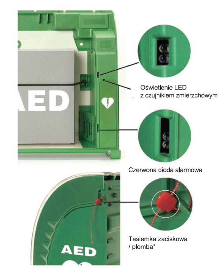 Szafka na AED Aivia 200 Heating Alarm