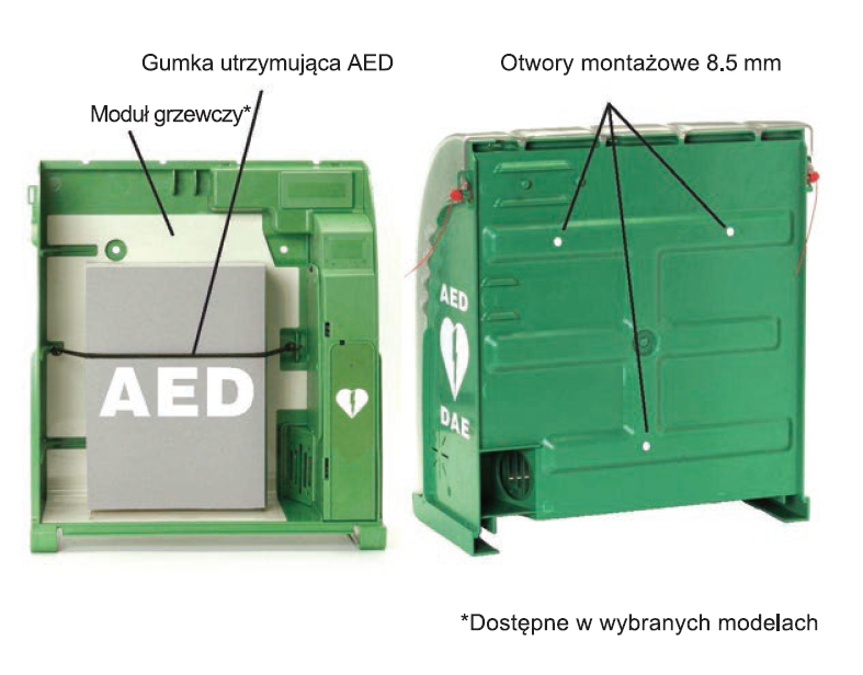 Szafka na AED Aivia 200 Heating Alarm