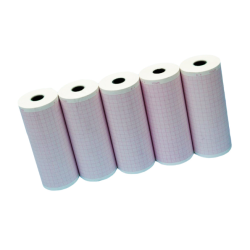 Papier do aparatów EKG ASPEL RA-4 v.001, szer. 112 mm, op. 1 szt 