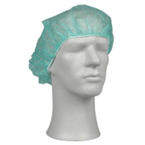 Czepek okrągły, Classic, zielony, 14g/m2, średnica 53 cm - 100 szt.