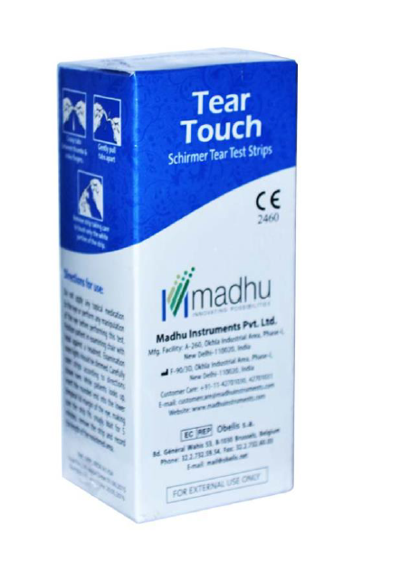 Paski diagnostyczne Test Schirmera, op. 100 szt.