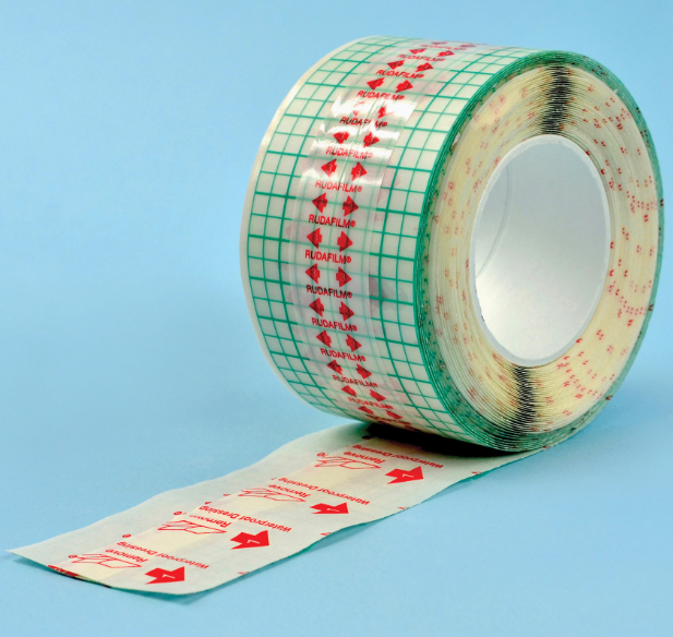 RUDAFILM -  taśma opatrunkowa, foliowa, niejałowa, 15cm x 10m, 1 szt. 