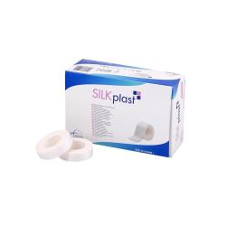 SILKplast Przylepiec mocujący ze sztucznego jedwabiu 1,25cm x 9,14m, 1 szt.