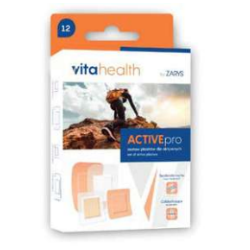 Zestaw plastrów dla aktywnych ACTIVEpro, 12 szt. 
