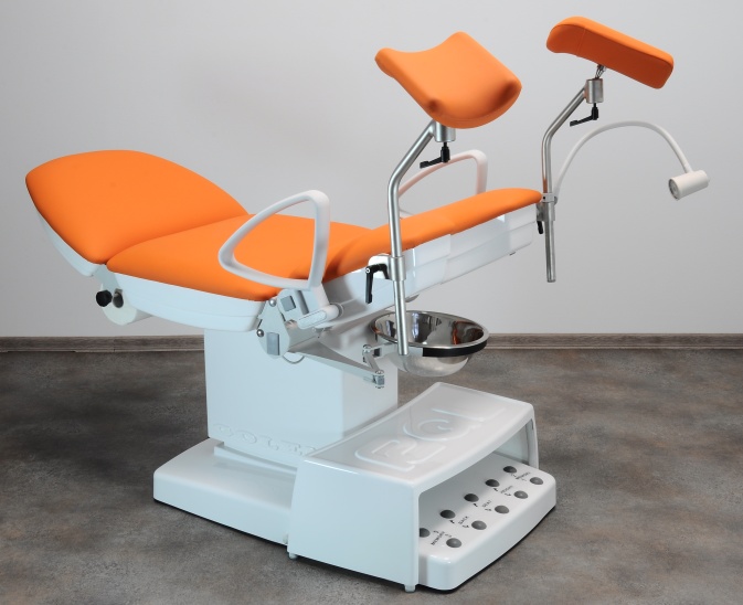 Fotel ginekologiczny GOLEM 6P (Fotel w konfiguracji do badań)