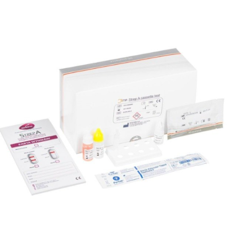 Strep A Test płytkowy do wykrywania streptococcus z grupy A, 20 szt.
