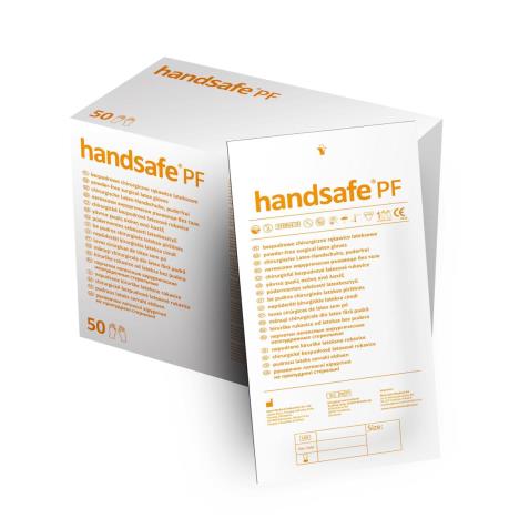 SANTEX Rękawice chirurgiczne PF,rozm. 8, 50 par