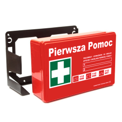 Apteczka do biur z tworzywa sztucznego DIN 13157 PLUS