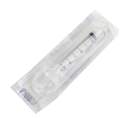 Strzykawki 3-częściowe BD SYRINGE 3ml Luer-Lock, 200 szt.