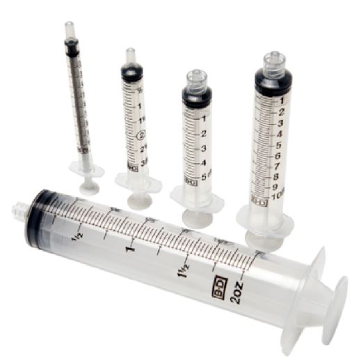 Strzykawki 3-częściowe BD SYRINGE 3ml Luer-Lock, 200 szt.