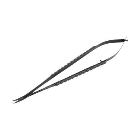 NOŻYCZKI MIKROCHIRURGICZNE WESTCOTT TC - Czarna ceramika, wygięte, dł. 18 cm, OPL-Ergo