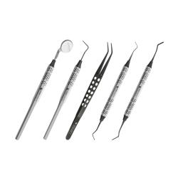 ZESTAW DIAGNOSTYCZNY,  CZARNA CERAMIKA - PAKIET PROMOCYJNY - 5 szt. narzędzi