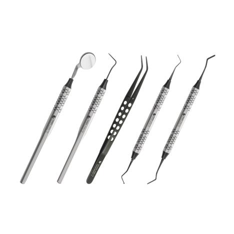 ZESTAW DIAGNOSTYCZNY,  CZARNA CERAMIKA - PAKIET PROMOCYJNY - 5 szt. narzędzi