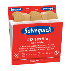 Plastry tekstylne CEDERROTH Salvequick, op. 40 szt 