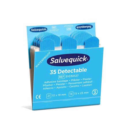 Plastry wykrywalne CEDERROTH Salvequick, op. 35 szt 