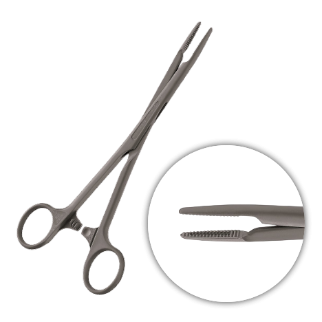 Kleszczyki proste do wyjmowania wkładek wewnątrzmacicznych, 1 szt.