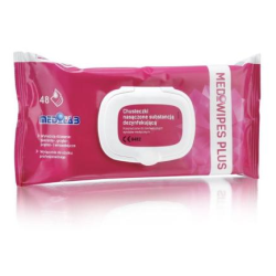 Chusteczki alkoholowe Mediwipes PLUS 48 szt. - flow-pack