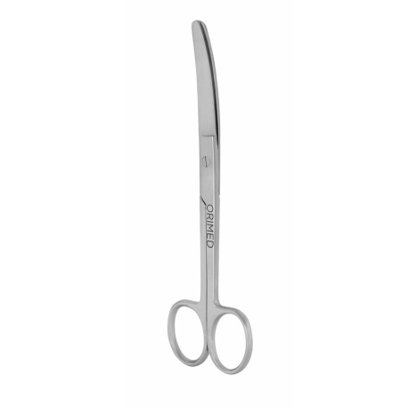 Nożyczki preparacyjne SIMS tępo-tępe, wygięte, dł. 16,5 cm - 1 szt.