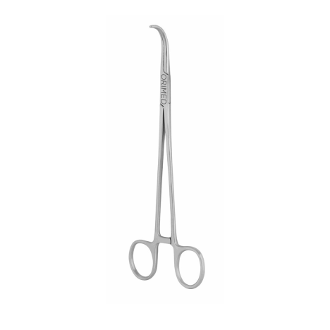 Kleszczyki naczyniowe NOES, do migdałków, wygięte, dł. 19cm - 1szt.