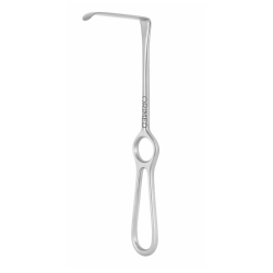 Hak chirurgiczny Langenbeck , wym. 70 x 14 mm, dł. 21 cm