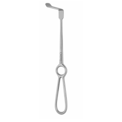 Hak chirurgiczny Langenbeck, odwrotny, 55 x 12 mm, dł. 21 cm