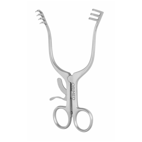 Rozwieracz do ran WEITLANER, ostry, zęby 3x4, dł. 16,5 cm