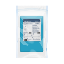 Serweta wł. 75x90cm przelot 6x8cm sterylna