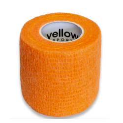 Bandaż kohezyjny 5cm x 4,5 m kolor intensywny pomarańcz., 1 szt.