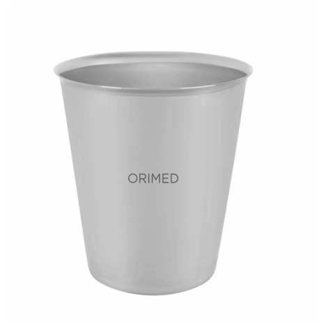 Kubek stalowy z podziałką 210ml, wys. 8,5 cm