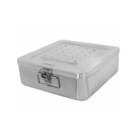 Pojemnik do sterylizacji, wym. 275x275x100 mm