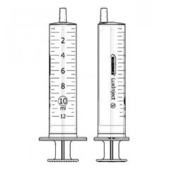 MARGOMED Strzykawka 10ml - dwuczęściowa, op. 100 szt