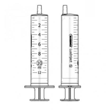MARGOMED Strzykawka 10ml - dwuczęściowa, op. 100 szt