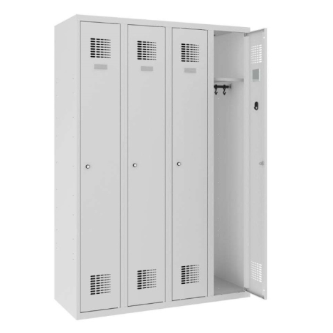 Metalowa szafa na odzież służbową Sum 340W st