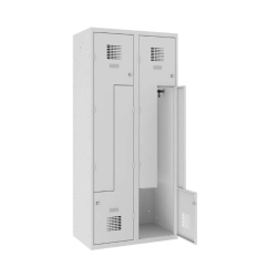 Metalowa szafa na odzież służbową L Sul 42W st