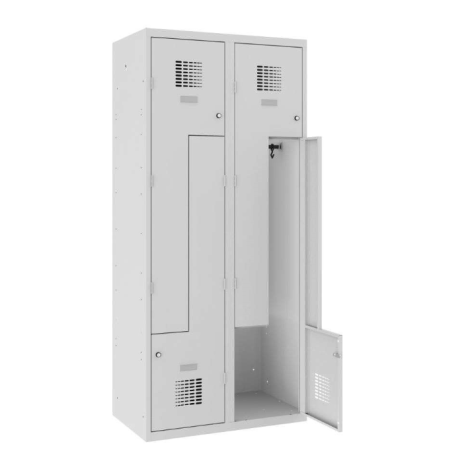 Metalowa szafa na odzież służbową L Sul 42W st