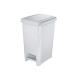 Kosz pedałowy 25L ABS freshtec KP-25K Biały, 1 szt 