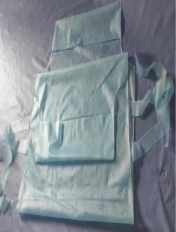 Pokrowiec na nosze 75x190cm, włóknina 25g - 10 szt.